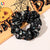 Funny Skull Cloth Hair Clip Hair Tie