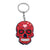 Funny Skull Plastic Bag Pendant Keychain 1 Piece