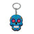 Funny Skull Plastic Bag Pendant Keychain 1 Piece