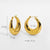 Geometric Plating Stainless Steel Gold Plated Earrings