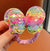 Girl'S Cartoon Style Bow Knot Cloth Hair Tie