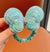 Girl'S Cartoon Style Bow Knot Cloth Hair Tie