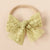 Girl'S Casual Simple Style Bow Knot Lace Hair Tie