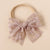 Girl'S Casual Simple Style Bow Knot Lace Hair Tie