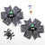 Halloween Cool Style Girl'S Pumpkin Spider Bow Knot Hair Clip