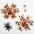 Halloween Cool Style Girl'S Pumpkin Spider Bow Knot Hair Clip