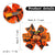 Halloween Cool Style Girl'S Pumpkin Spider Bow Knot Hair Clip