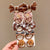 Girl'S Cute Fruit Flower Bow Knot Cloth Hair Clip