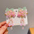 Girl'S Cute Retro Sweet Tassel Flower Petal Alloy Beaded Hair Clip