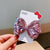 Girl'S Fashion Bow Knot Cloth Sequins Hair Clip