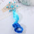 Girl'S IG Style Shiny Snowflake High-temperature Fiber Inlay Rhinestones Hair Clip