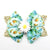 Girl'S IG Style Sweet Flower Bow Knot Cloth Hair Clip