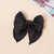 Girl'S IG Style Sweet Plaid Bow Knot Cloth Hair Clip