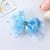 Girl'S Princess Sweet Bow Knot Gauze Inlay Rhinestones Hair Clip