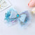 Girl'S Princess Sweet Bow Knot Gauze Inlay Rhinestones Hair Clip