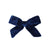 Girl'S Simple Style Bow Knot Flannel Hair Clip