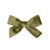 Girl'S Simple Style Bow Knot Flannel Hair Clip