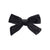 Girl'S Simple Style Bow Knot Flannel Hair Clip