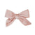 Girl'S Simple Style Bow Knot Flannel Hair Clip