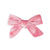 Girl'S Simple Style Bow Knot Flannel Hair Clip