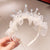 Girl'S Simple Style Classic Style Crown Cloth Hair Band