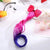 Girl'S Sweet IG Style Bow Knot Chemical Fiber Filament Inlay Rhinestones Hair Clip