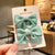 Girl'S Sweet Korean Style Bow Knot Cloth Metal Hair Clip