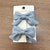 Girl'S Sweet Korean Style Bow Knot Cloth Metal Hair Clip