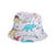 Girl's Cartoon Style Simple Style Color Block Printing Bucket Hat