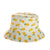 Girl's Cartoon Style Simple Style Color Block Printing Bucket Hat