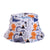 Girl's Cartoon Style Simple Style Color Block Printing Bucket Hat