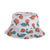 Girl's Cartoon Style Simple Style Color Block Printing Bucket Hat