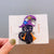 Girl's Cool Style Pumpkin Cat Ghost Cloth Felt Hair Clip