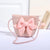 Girl's Fashion Solid Color Bow Knot Straw Hat