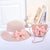 Girl's Fashion Solid Color Bow Knot Straw Hat