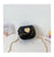 Girl's Medium Pu Leather Heart Shape Solid Color Fashion Flip Cover Crossbody Bag