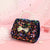 Girl's Mini All Seasons Superfine Fiber Sequins Cute Square Flip Cover Handbag