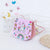 Girl's Mini Pu Leather Cartoon Cute Square Magnetic Buckle Crossbody Bag