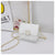 Girl's Mini Pu Leather Heart Shape Solid Color Basic Streetwear Square Flip Cover Shoulder Bag Crossbody Bag