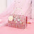 Girl's Plush Flower Streetwear Pearls Square Flip Cover Handbag