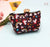 Girl's  Pu Leather Ornament Zipper Kids Wallets