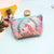 Girl's  Pu Leather Ornament Zipper Kids Wallets