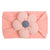 Girl's Simple Style Commute Flower Nylon Braid Hair Band