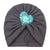 Girl's Simple Style Heart Shape Baby Hat