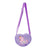 Girl's Small Plush  Cute Heart-shaped Zipper Crossbody Bag