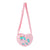 Girl's Small Plush  Cute Heart-shaped Zipper Crossbody Bag