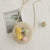 Girl's Small Straw Flower Bow Knot Cute Round Zipper Crossbody Bag