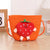 Girl's Straw Color Block Cute Round Square Zipper Shoulder Bag