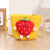 Girl's Straw Color Block Cute Round Square Zipper Shoulder Bag