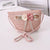 Girl's Straw Flower Strawberry Bow Knot Cute Bucket Zipper Crossbody Bag